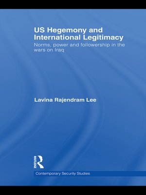 cover image of US Hegemony and International Legitimacy
